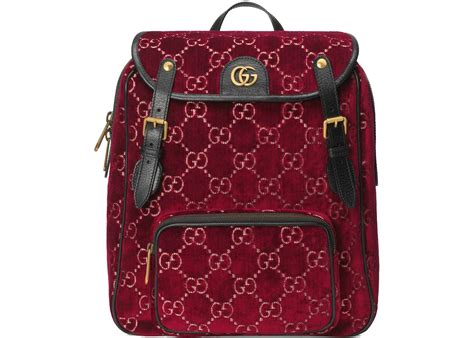 gucci red backpack replica|vintage gucci backpack.